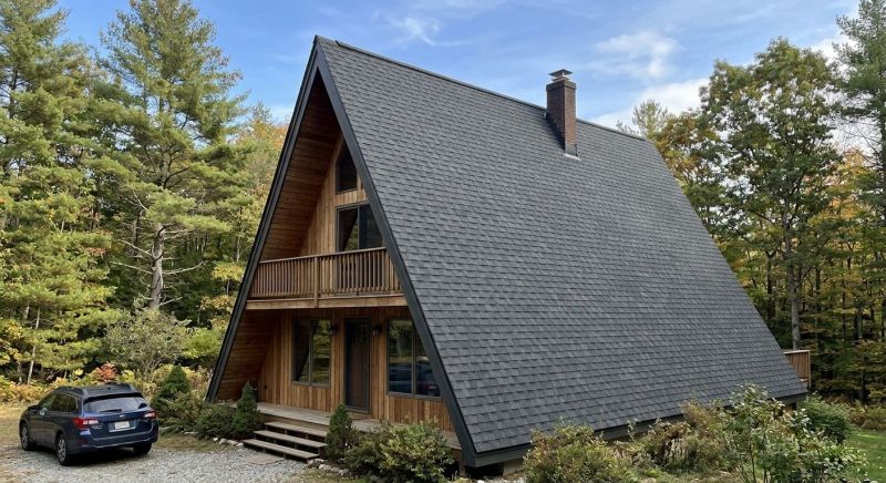 A Frame Roof Installation in Rockland County, NY