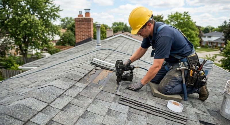 A Frame Roof Repair in Rockland County, NY