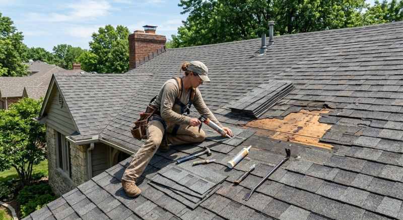 A Frame Roof Repair in Rockland County, NY