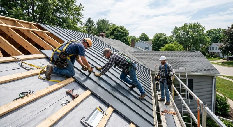 Aluminum Roof Installation in Passaic County, NJ