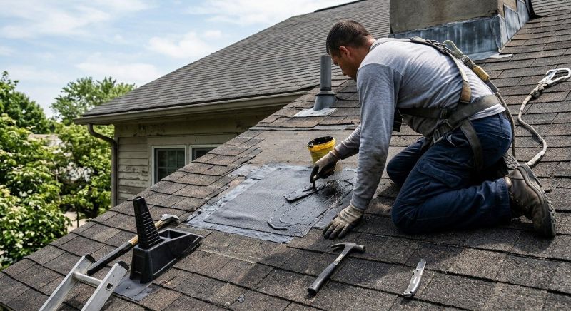 Asphalt Roof Leak Repair in Alpine, NJ