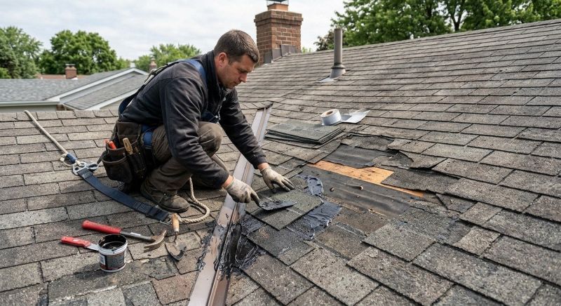 Asphalt Roof Leak Repair in Alpine, NJ
