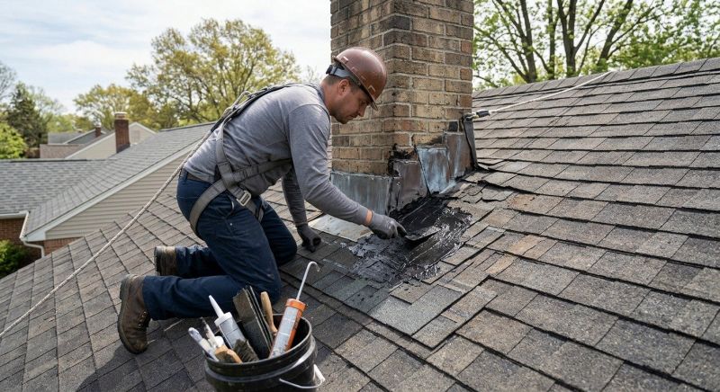 Asphalt Roof Leak Repair in Alpine, NJ