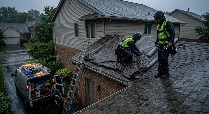Asphalt Roof Leak Repair in Lincoln Park, NJ