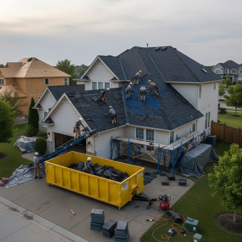 Asphalt Roof Replacement in Fort Lee, NJ