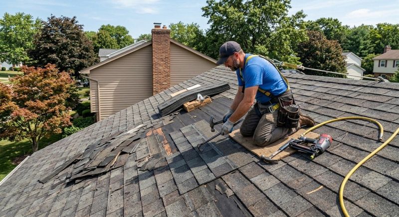 Asphalt Shingles Repair in North Bergen, NJ
