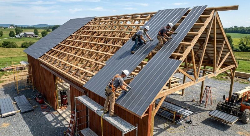 Barn Roof Construction in Rockland County, NY