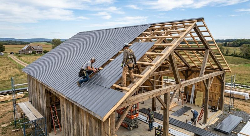 Barn Roof Construction in Rockland County, NY
