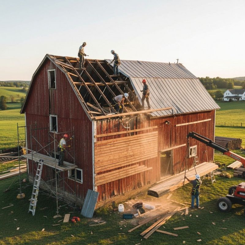 Barn Roof Replacement in Montclair, NJ
