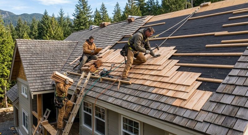 Cedar Roof Installation in Boonton, NJ