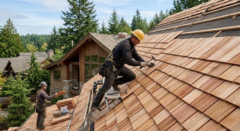 Cedar Roof Installation in Bronx County, NY