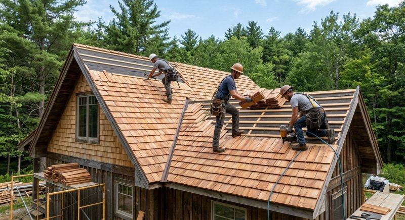 Cedar Roof Installation in Bronx County, NY