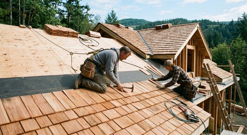 Cedar Roof Installation in Dumont, NJ