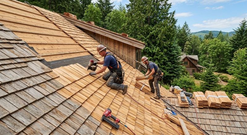 Cedar Roof Installation in Teaneck, NJ