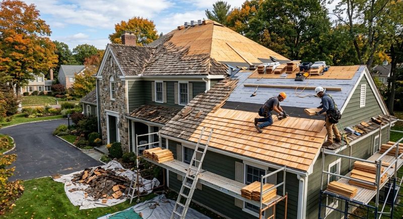Cedar Roof Replacement in Washingtonville, NY