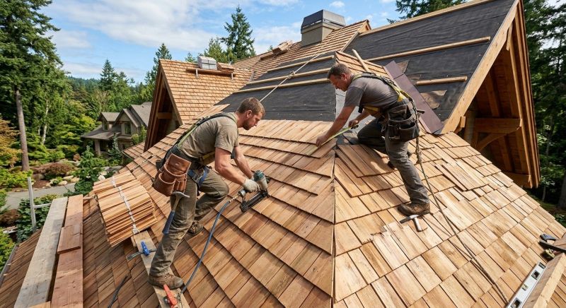 Cedar Shake Roof Construction in Clifton, NJ