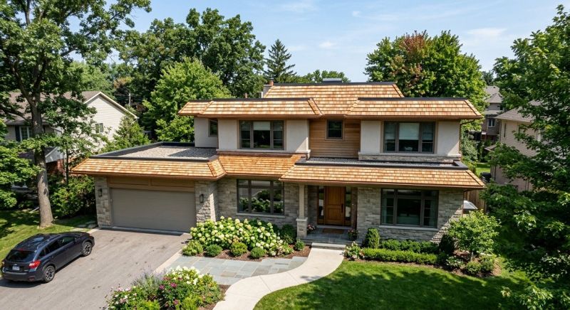 Cedar Shake Roof Construction in Hillsdale, NJ