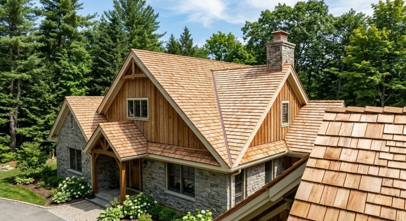 Cedar Shake Roof Construction in Hudson County, NJ