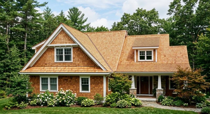 Cedar Shake Roof Construction in Tenafly, NJ