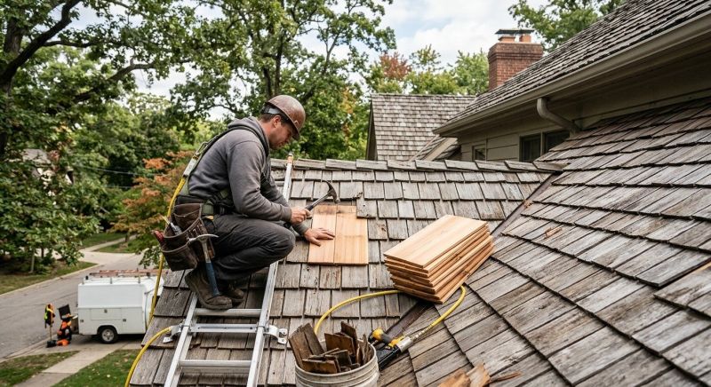 Cedar Shake Roof Repair in Rockland County, NY