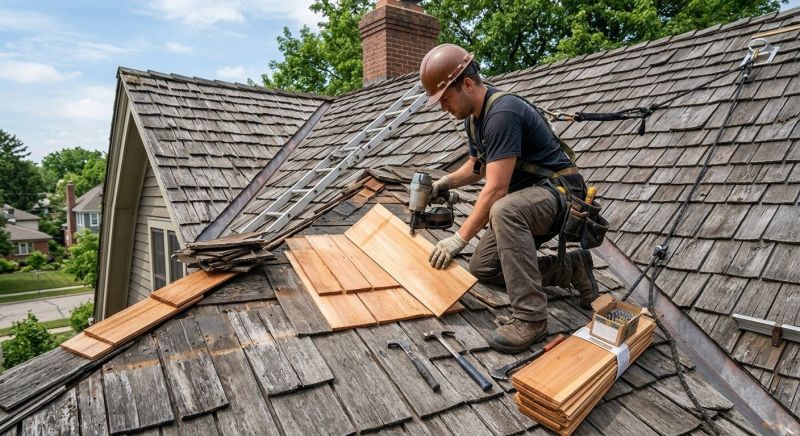 Cedar Shingles Repair in Rye, NY