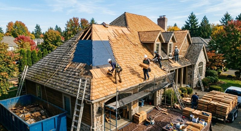 Cedar Shingles Replacement in Lincoln Park, NJ