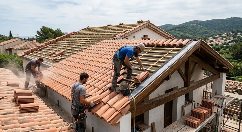 Clay Roof Installation in Nanuet, NY