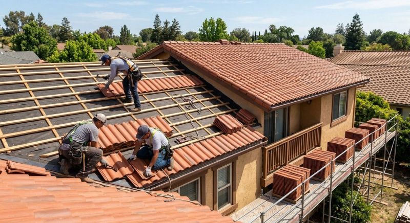 Clay Roof Installation in Nanuet, NY