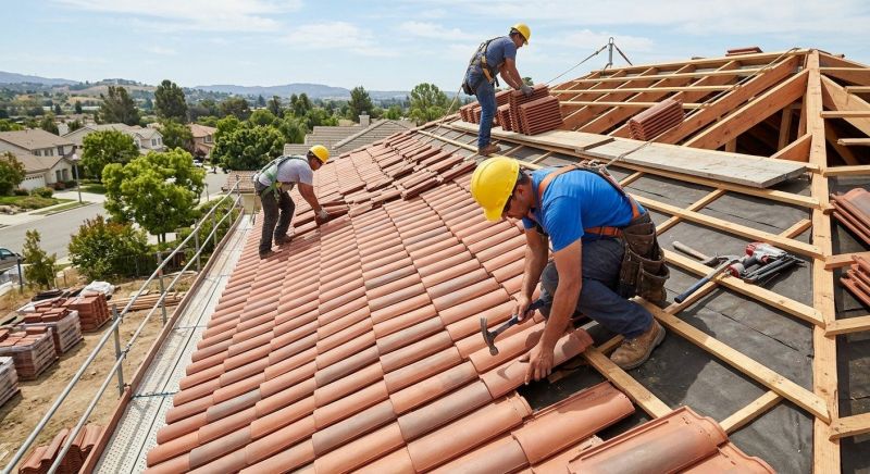 Clay Roof Installation in Saddle Brook, NJ