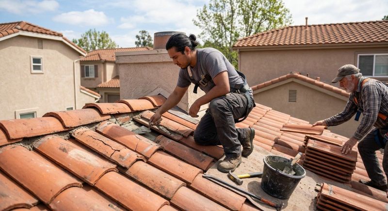 Clay Roof Leak Repair in Rockland County, NY