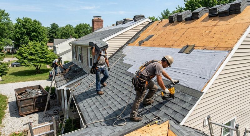 Composite Shingle Repair in Rockland County, NY