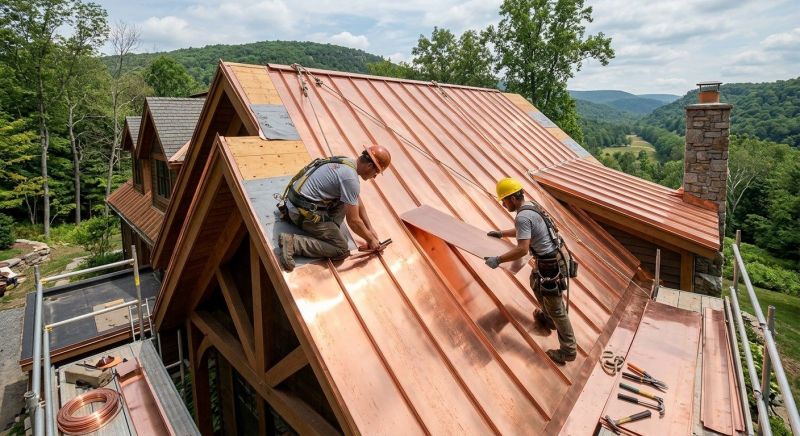 Copper Roof Installation in Rockland County, NY