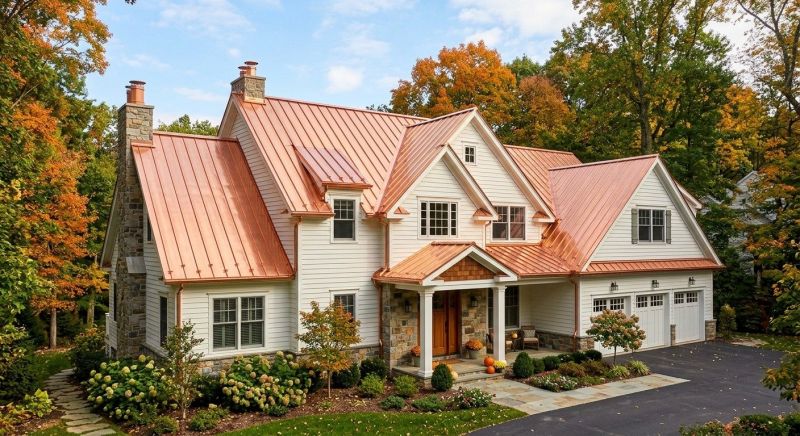 Copper Roof Replacement in Rockland County, NY