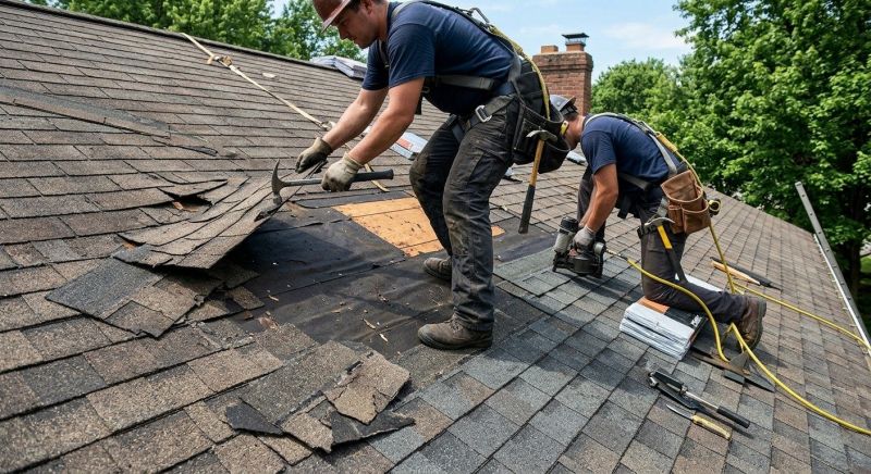 Damaged Roof Repair in Eastchester, NY