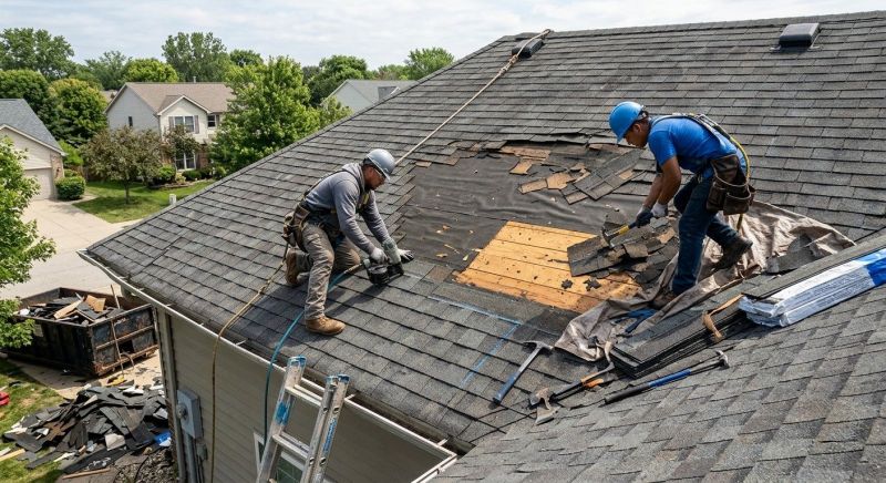 Damaged Roof Repair in Tuxedo Park, NY