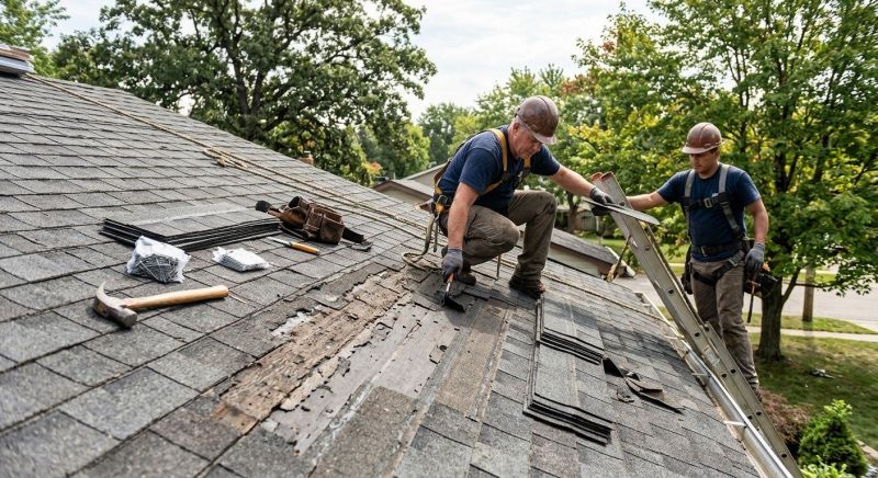Damaged Roof Repair in West Milford, NJ