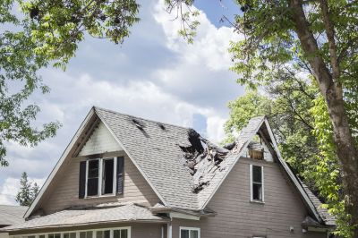 Damaged Roof Replacement in Paramus, NJ