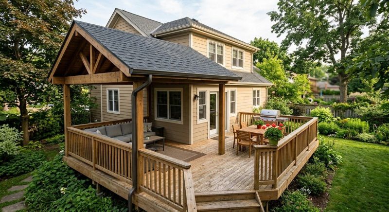 Deck Roof Construction in Rockland County, NY