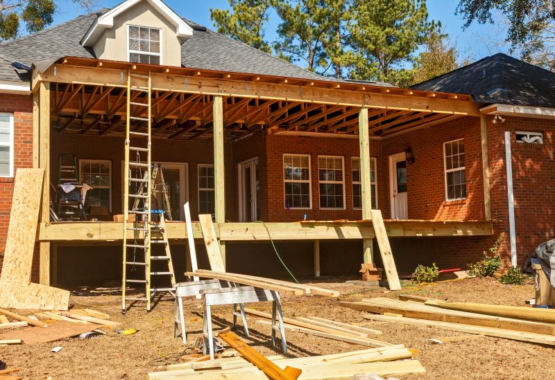 Deck Roof Construction in Rockland County, NY