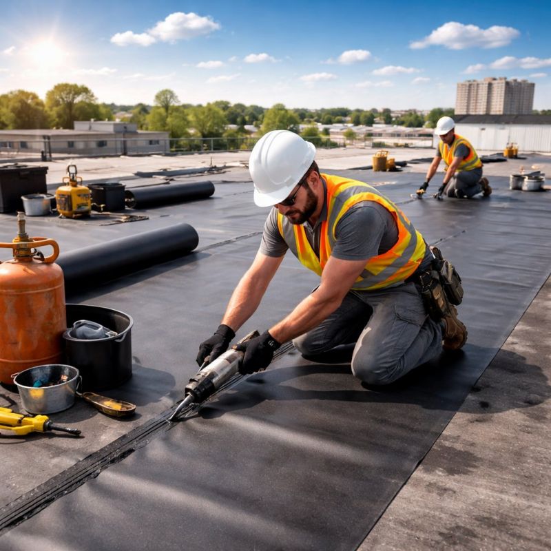Epdm Roof Installation in Warwick, NY