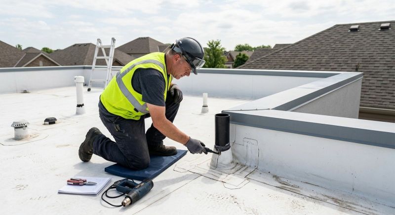 Flat Roof Inspection in Rockland County, NY
