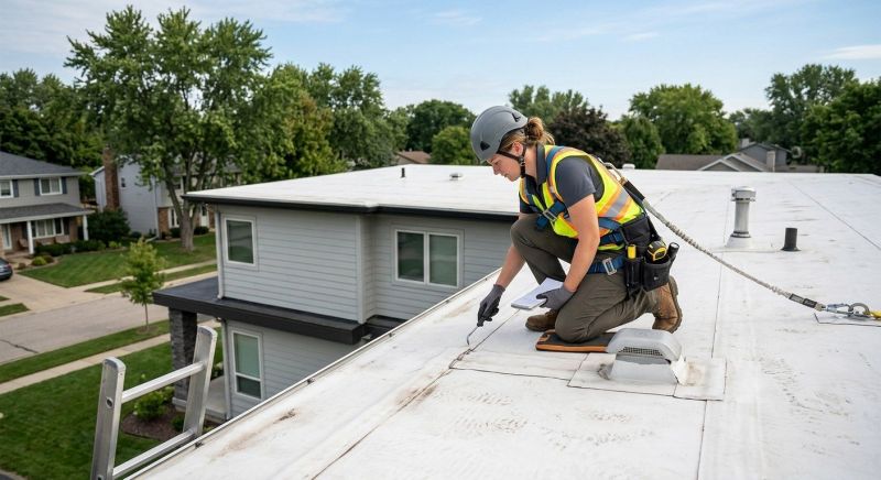 Flat Roof Inspection in Rockland County, NY
