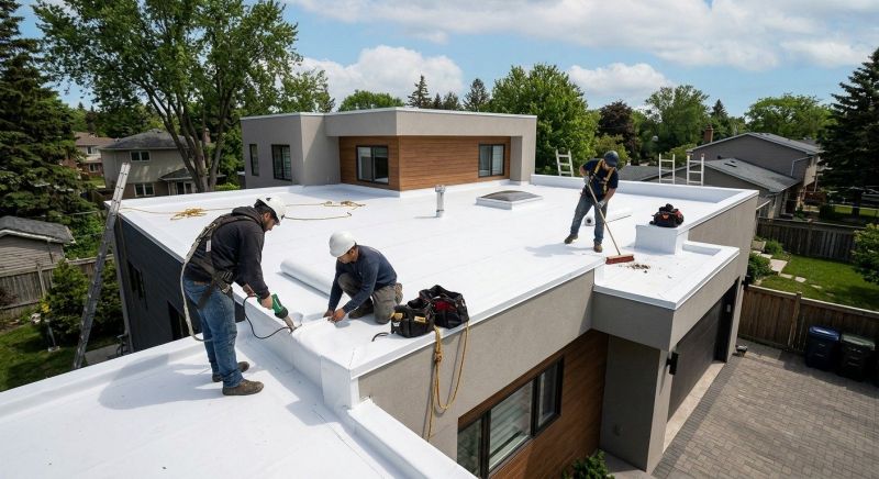 Flat Roof Installation in Mamaroneck, NY