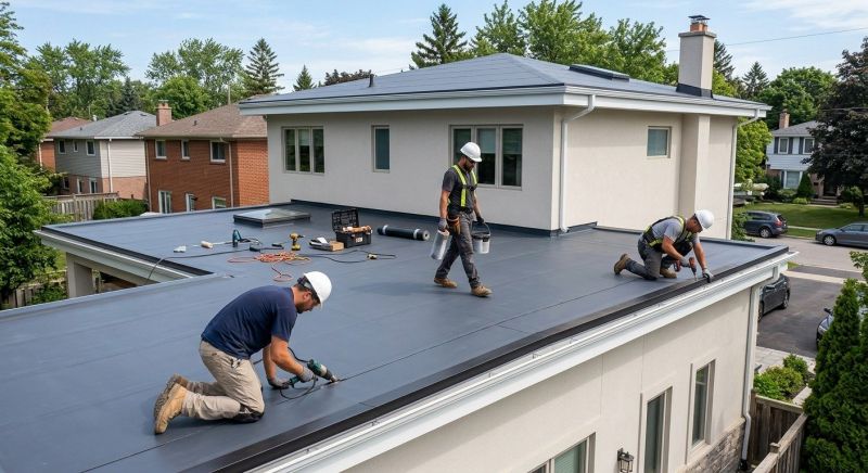 Flat Roof Installation in New City, NY