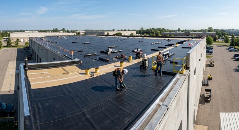 Flat Roof Installation in Passaic, NJ