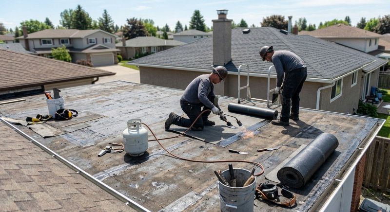 Flat Roof Repair in Hackensack, NJ