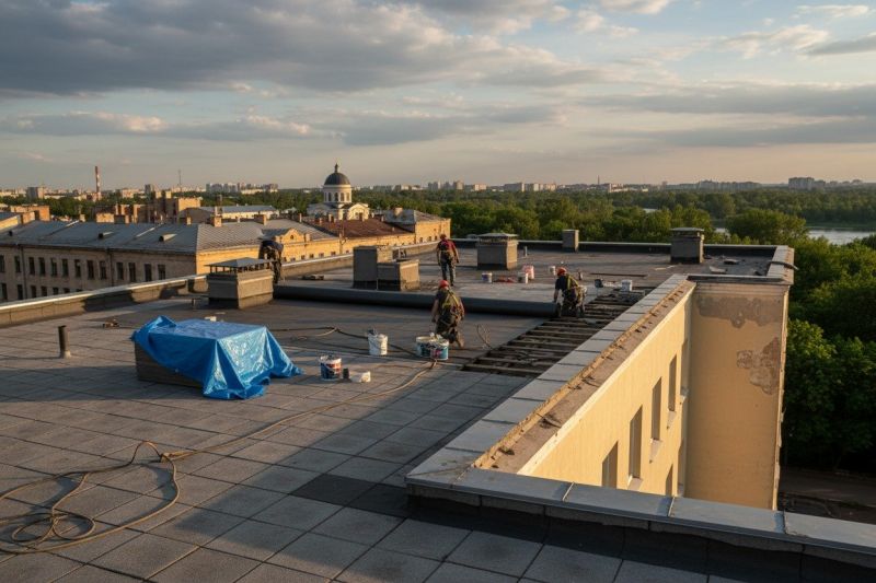 Flat Roof Replacement in Lake Peekskill, NY