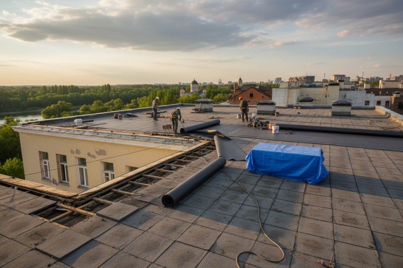 Flat Roof Replacement in Valhalla, NY