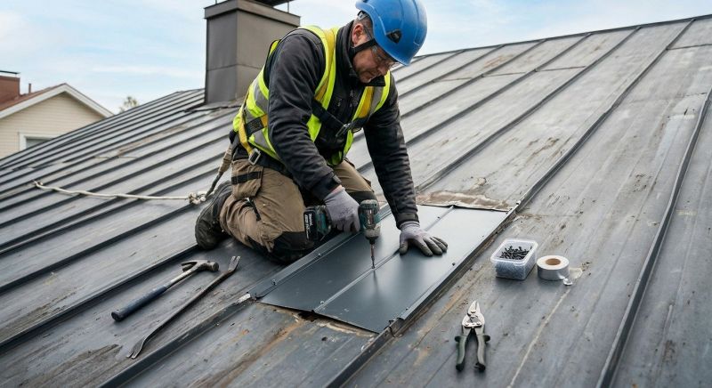 Galvanized Roof Repair in Rockland County, NY
