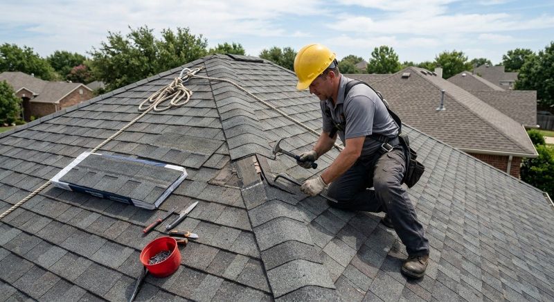 Hip Roof Shingle Repair in Rockland County, NY